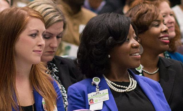 Diverse women at ACE conference