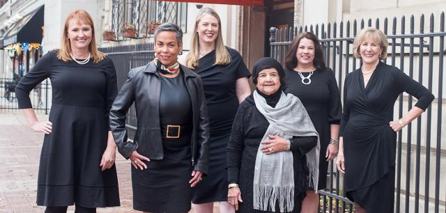 Group photo of the 2019 YWCA Women of Achievement