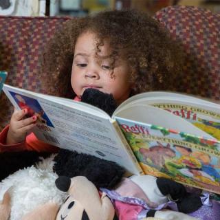 Girl reading