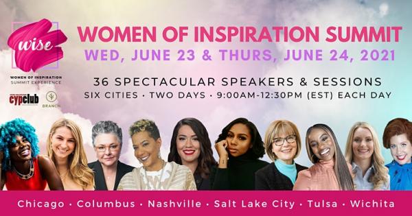 Graphic for Women of Inspiration Summit Experience (WISE) on June 23 & June 24